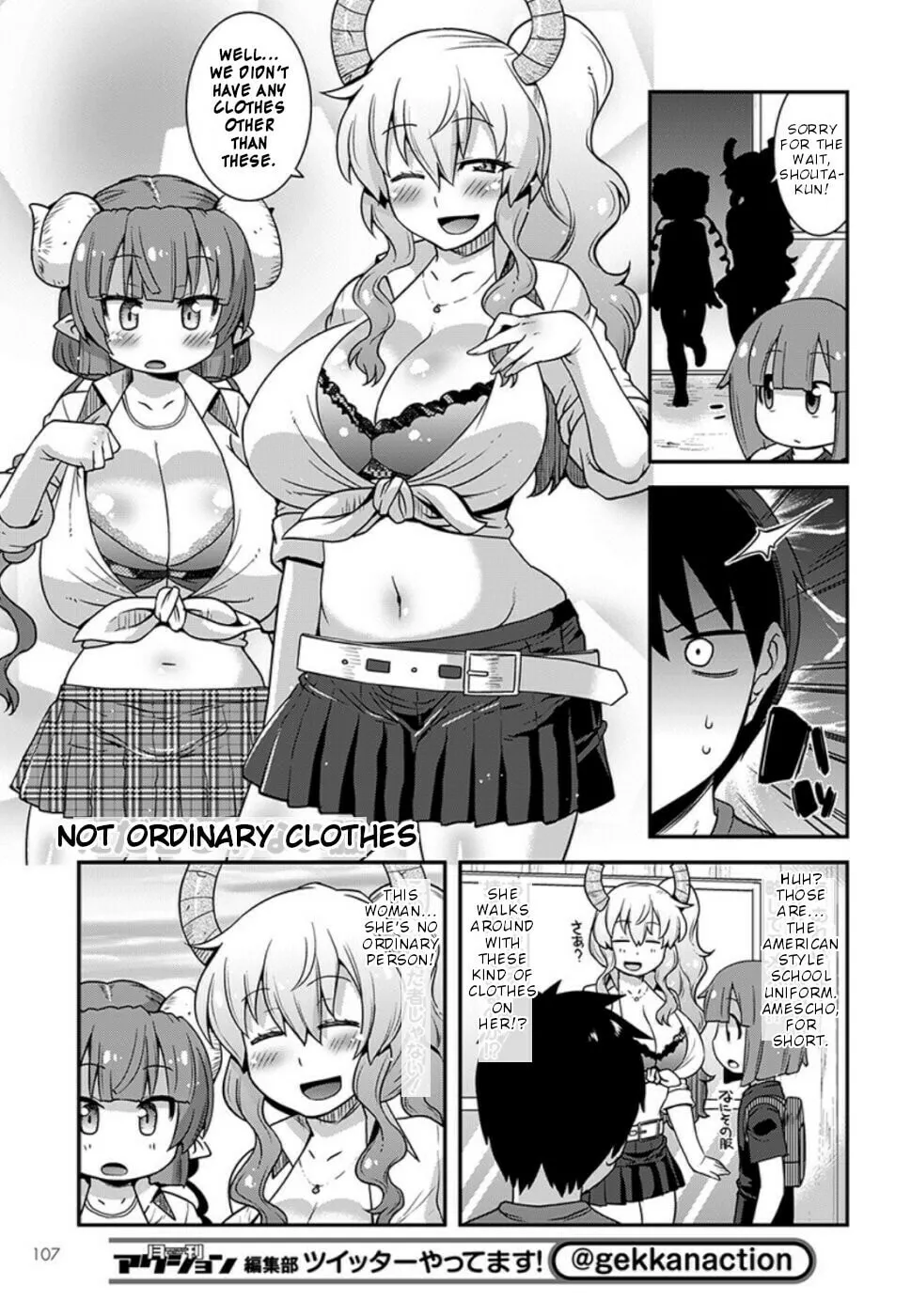 Kobayashi-san Chi no Maid Dragon: Lucoa Is My xx Chapter 7 page 7 - 