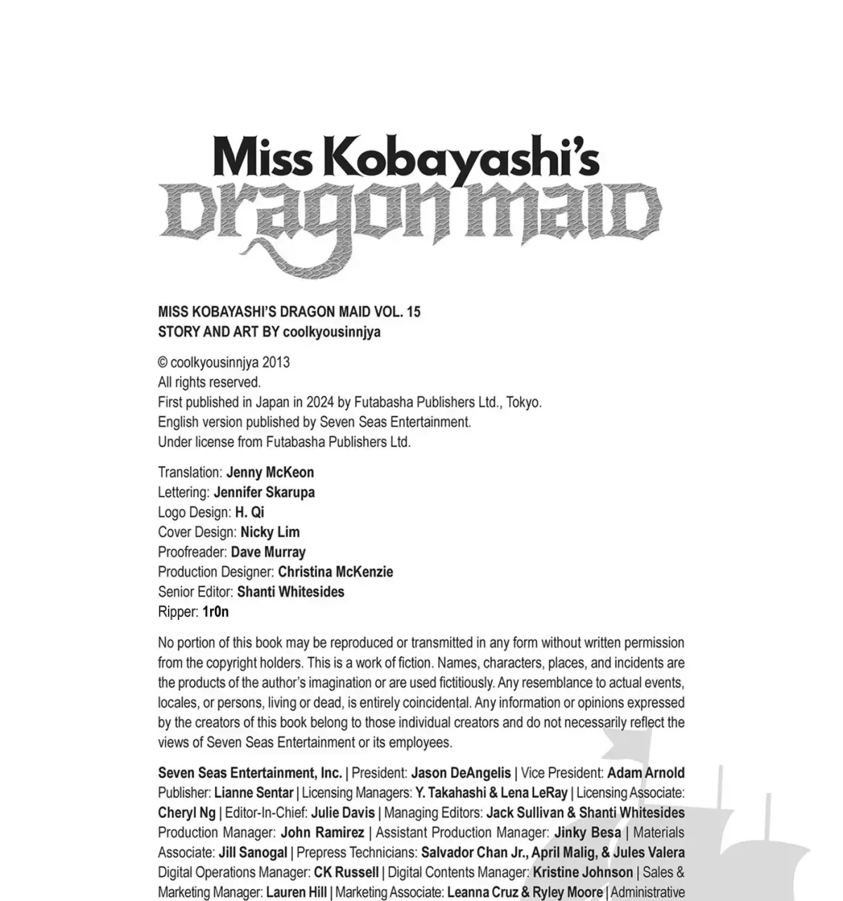 Kobayashi-San Chi No Maid Dragon Chapter 0.2 page 35 - 