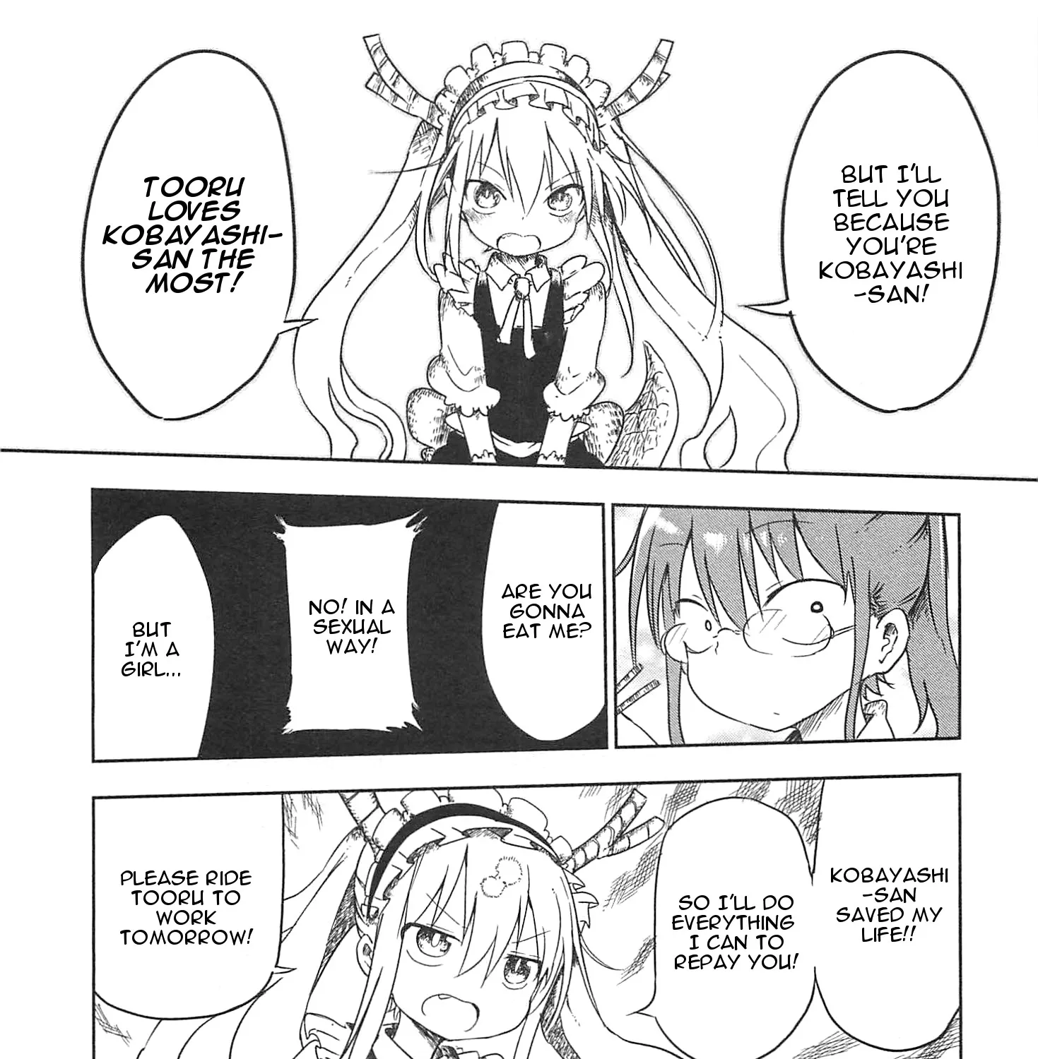Kobayashi-San Chi No Maid Dragon Chapter 1 page 17 - 
