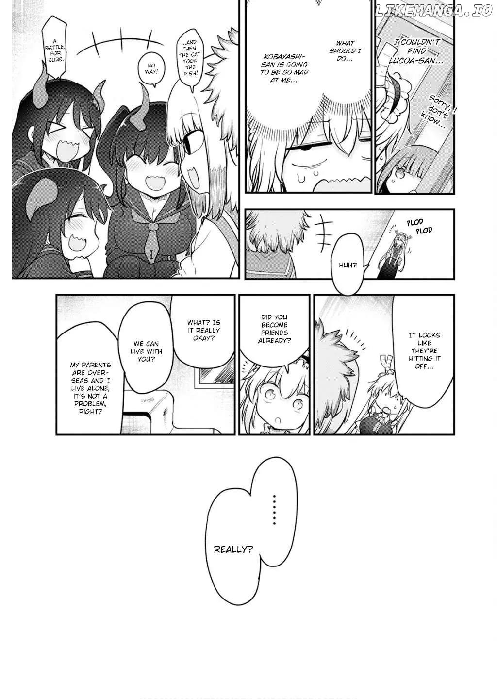 Kobayashi-San Chi No Maid Dragon Chapter 165 page 13 - 