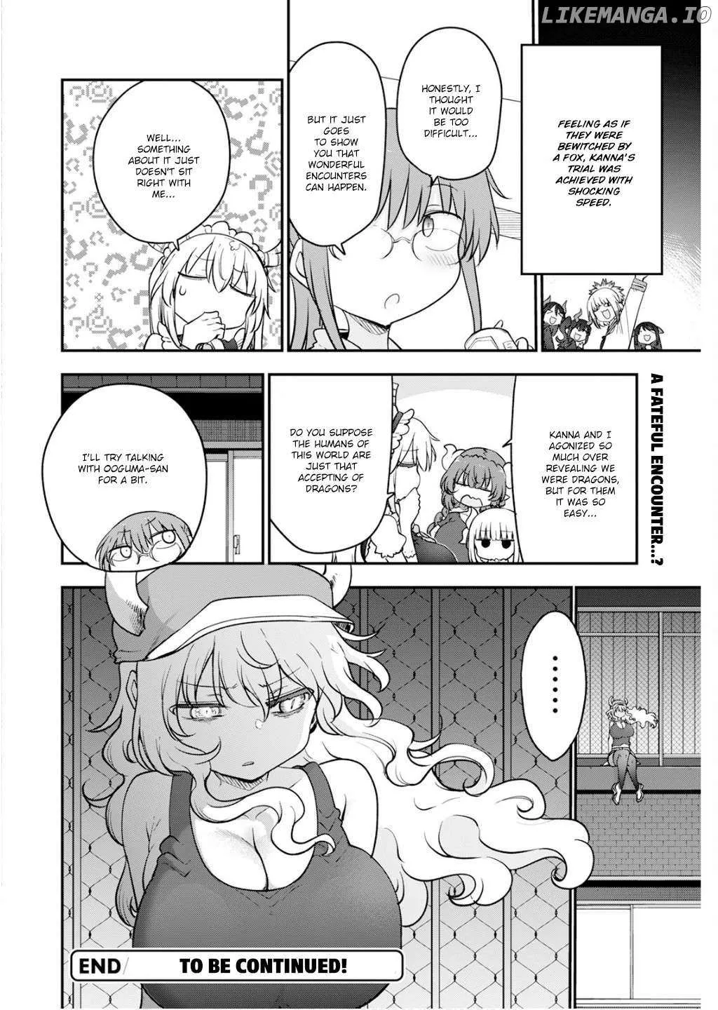 Kobayashi-San Chi No Maid Dragon Chapter 165 page 14 - 