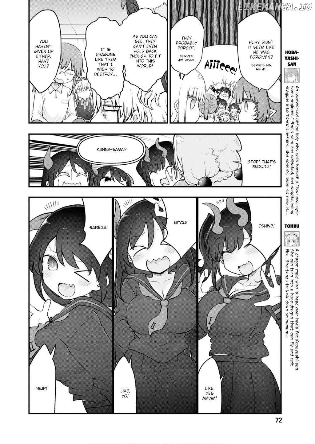 Kobayashi-San Chi No Maid Dragon Chapter 165 page 4 - 