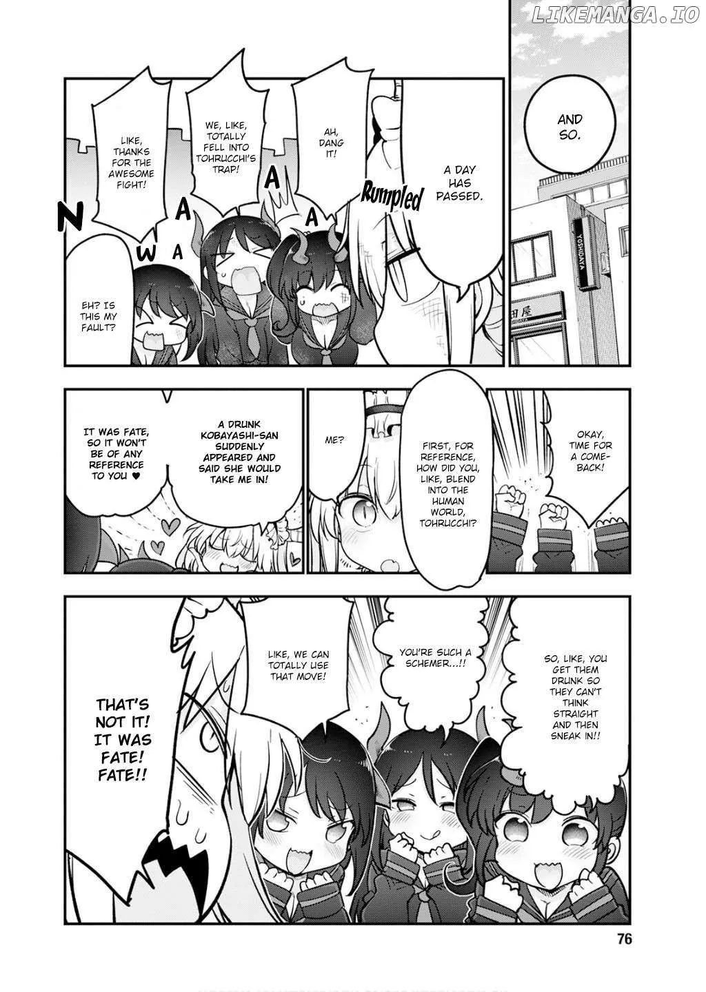 Kobayashi-San Chi No Maid Dragon Chapter 165 page 8 - 