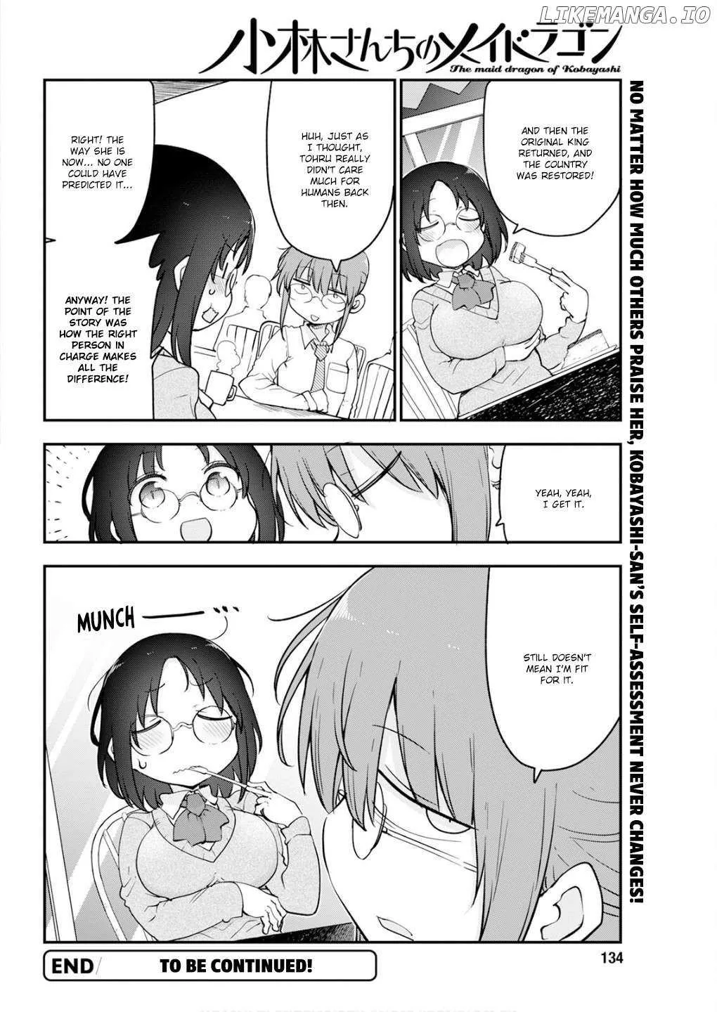 Kobayashi-San Chi No Maid Dragon Chapter 166 page 15 - 