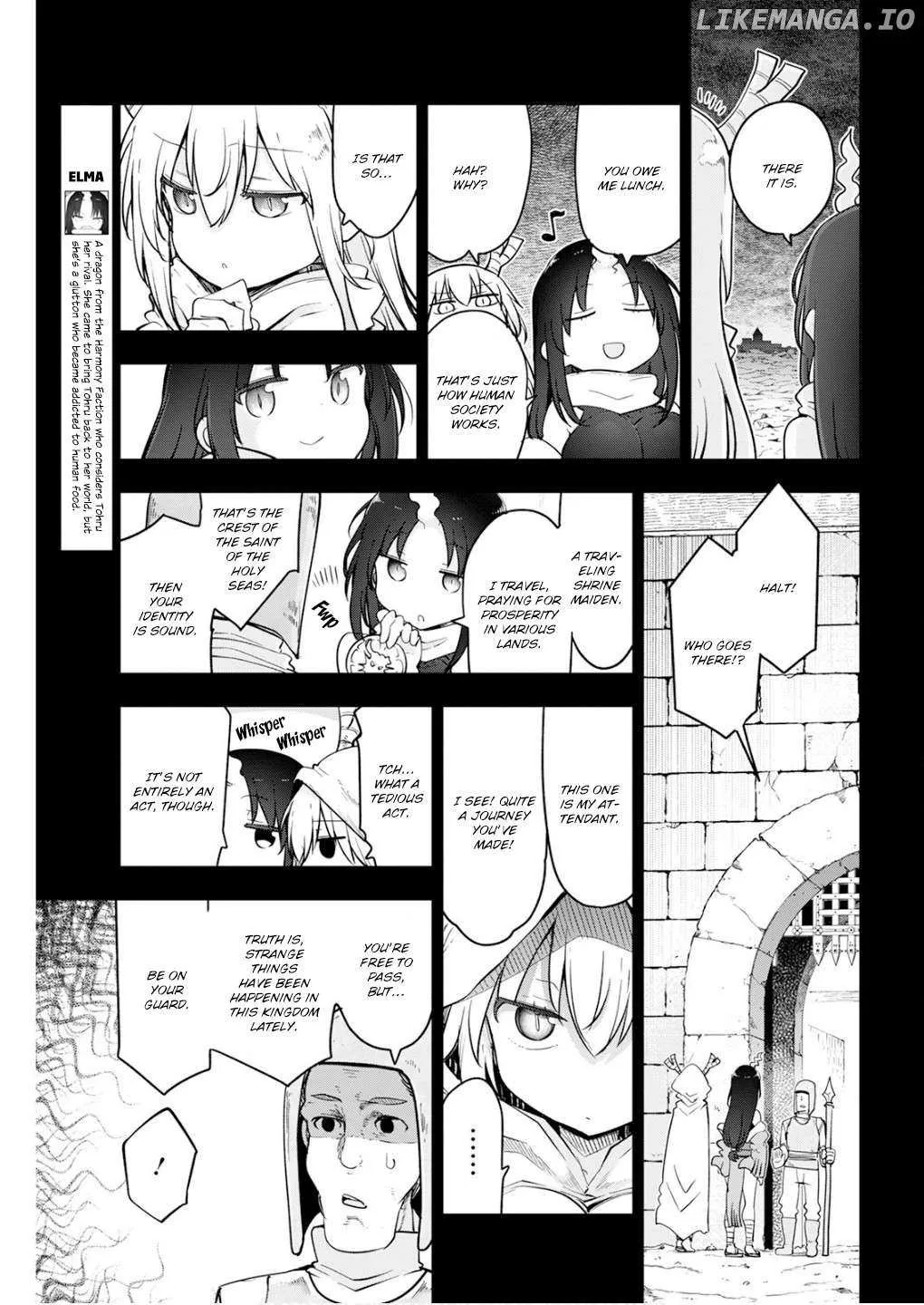 Kobayashi-San Chi No Maid Dragon Chapter 166 page 4 - 