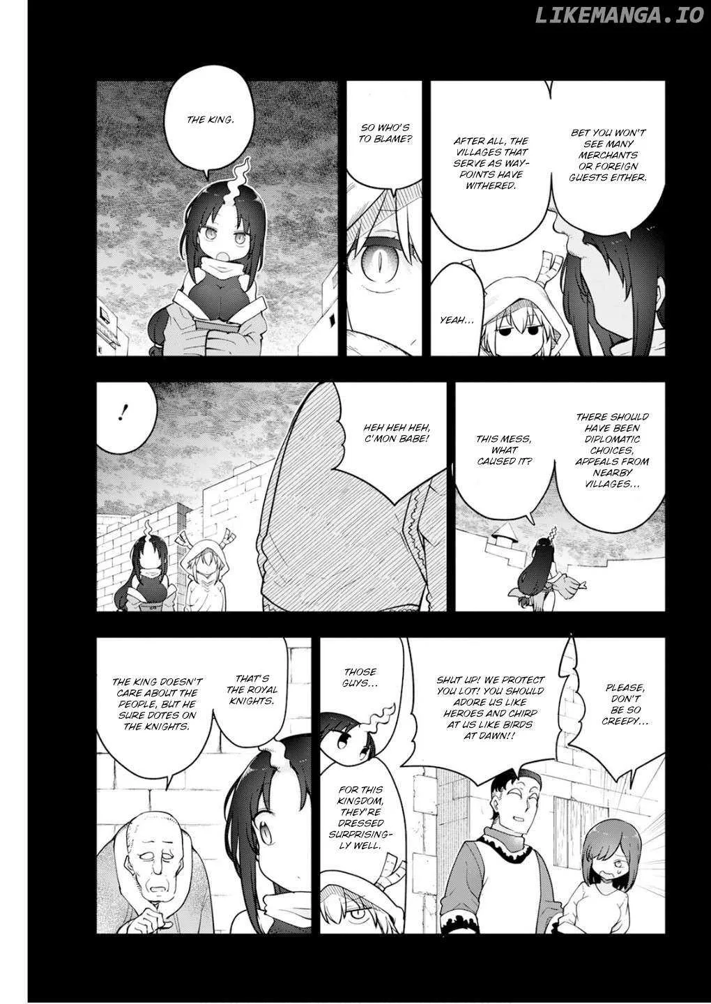 Kobayashi-San Chi No Maid Dragon Chapter 166 page 6 - 
