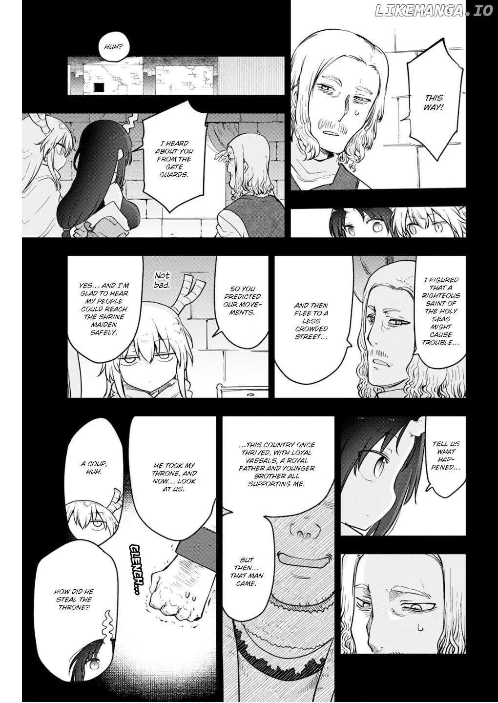 Kobayashi-San Chi No Maid Dragon Chapter 166 page 8 - 