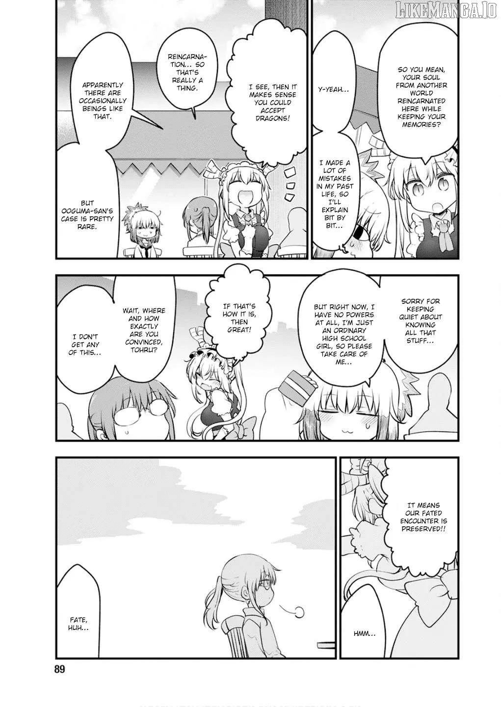 Kobayashi-San Chi No Maid Dragon Chapter 168 page 13 - 
