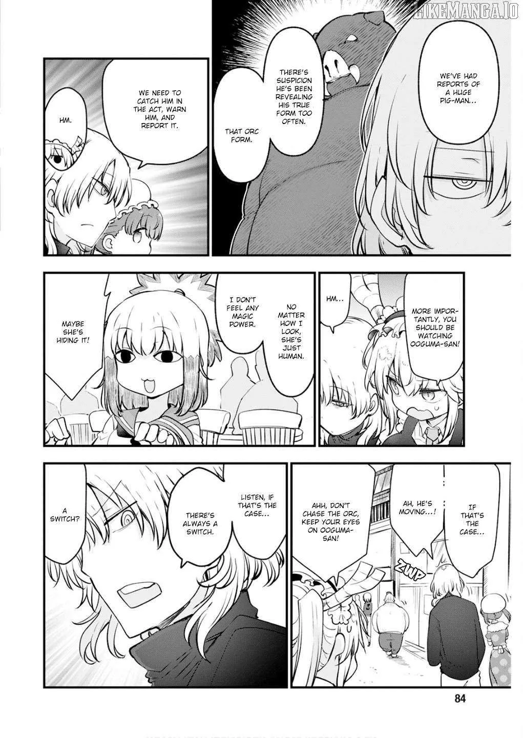 Kobayashi-San Chi No Maid Dragon Chapter 168 page 8 - 