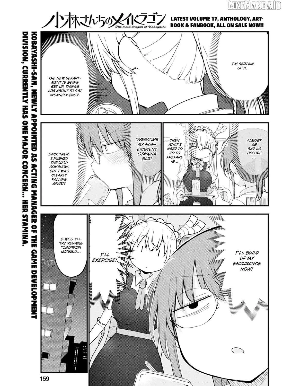 Kobayashi-San Chi No Maid Dragon Chapter 171 page 2 - 