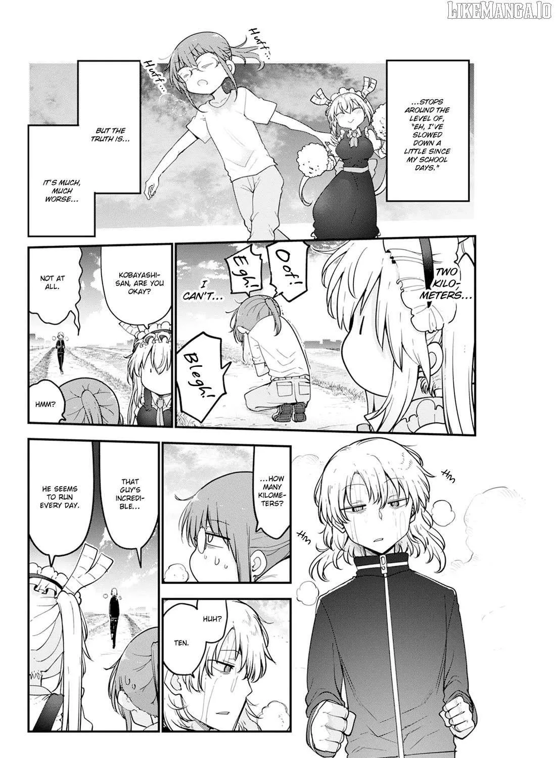 Kobayashi-San Chi No Maid Dragon Chapter 171 page 8 - 