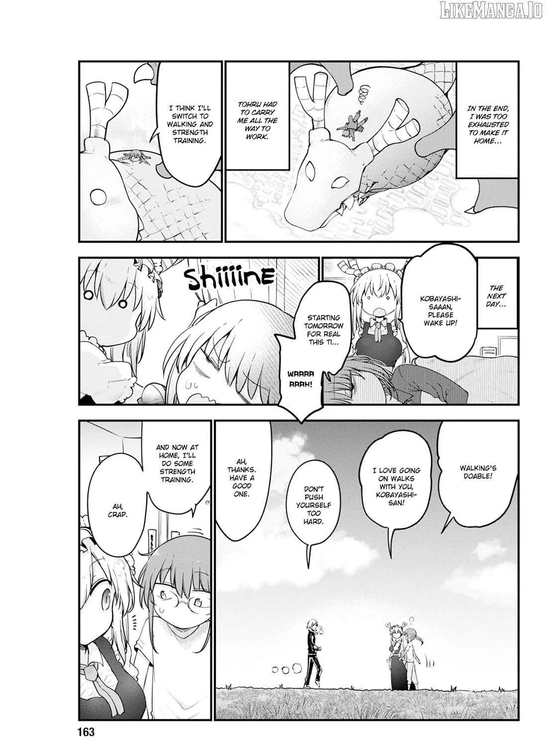 Kobayashi-San Chi No Maid Dragon Chapter 171 page 10 - 