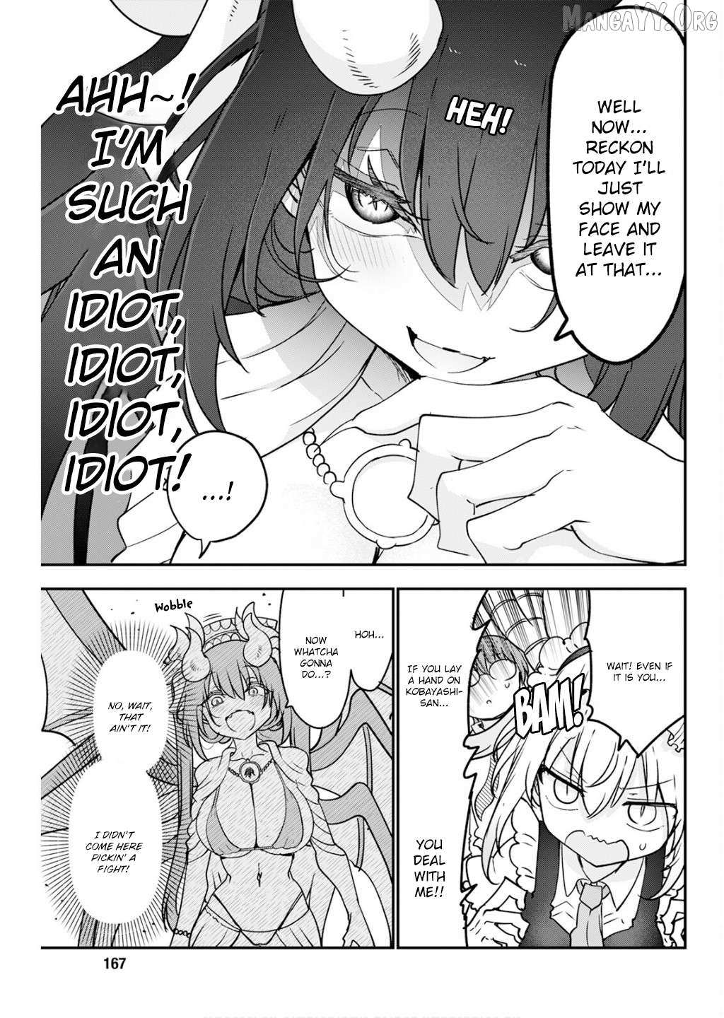 Kobayashi-San Chi No Maid Dragon Chapter 174 page 12 - 