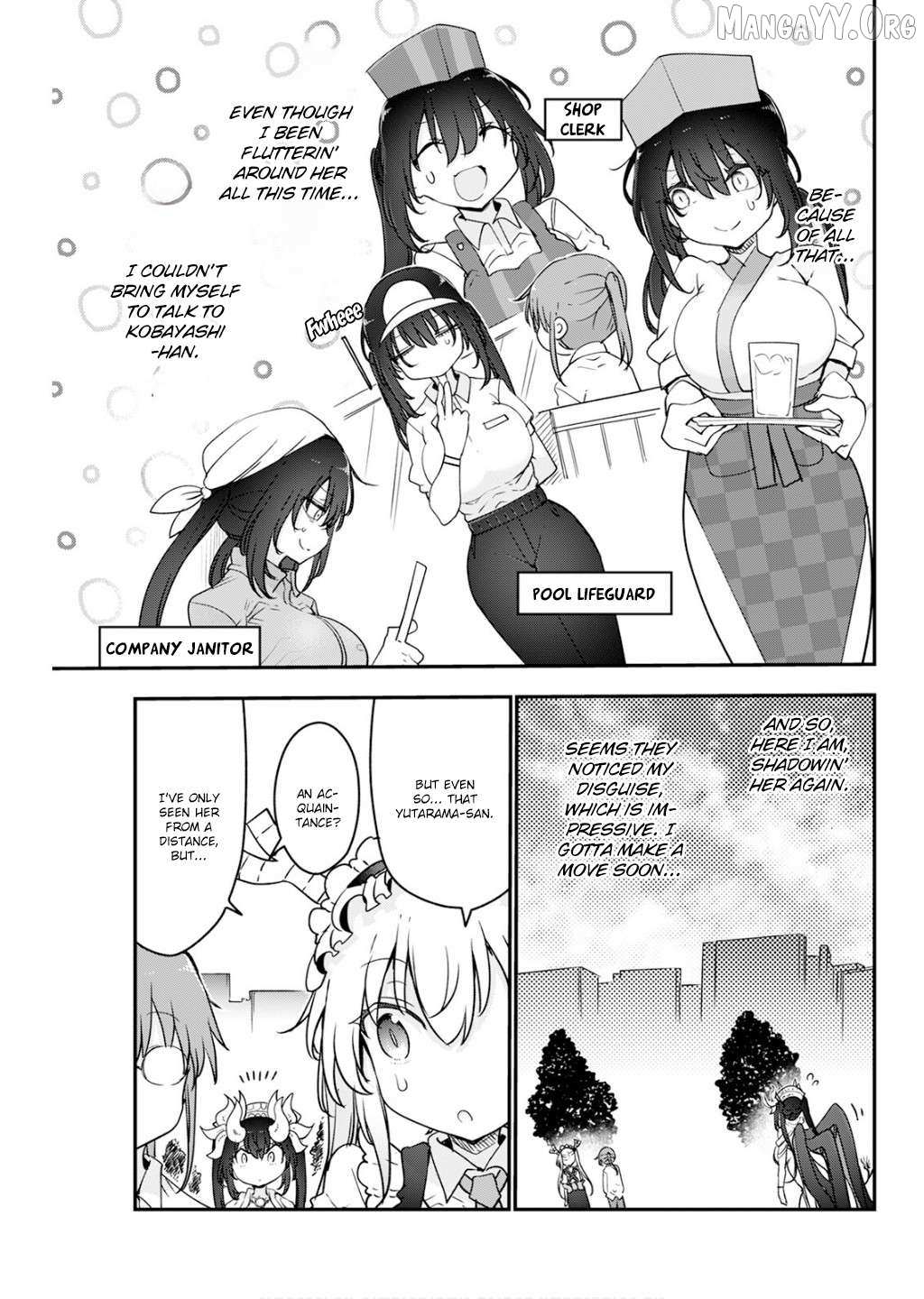 Kobayashi-San Chi No Maid Dragon Chapter 174 page 8 - 
