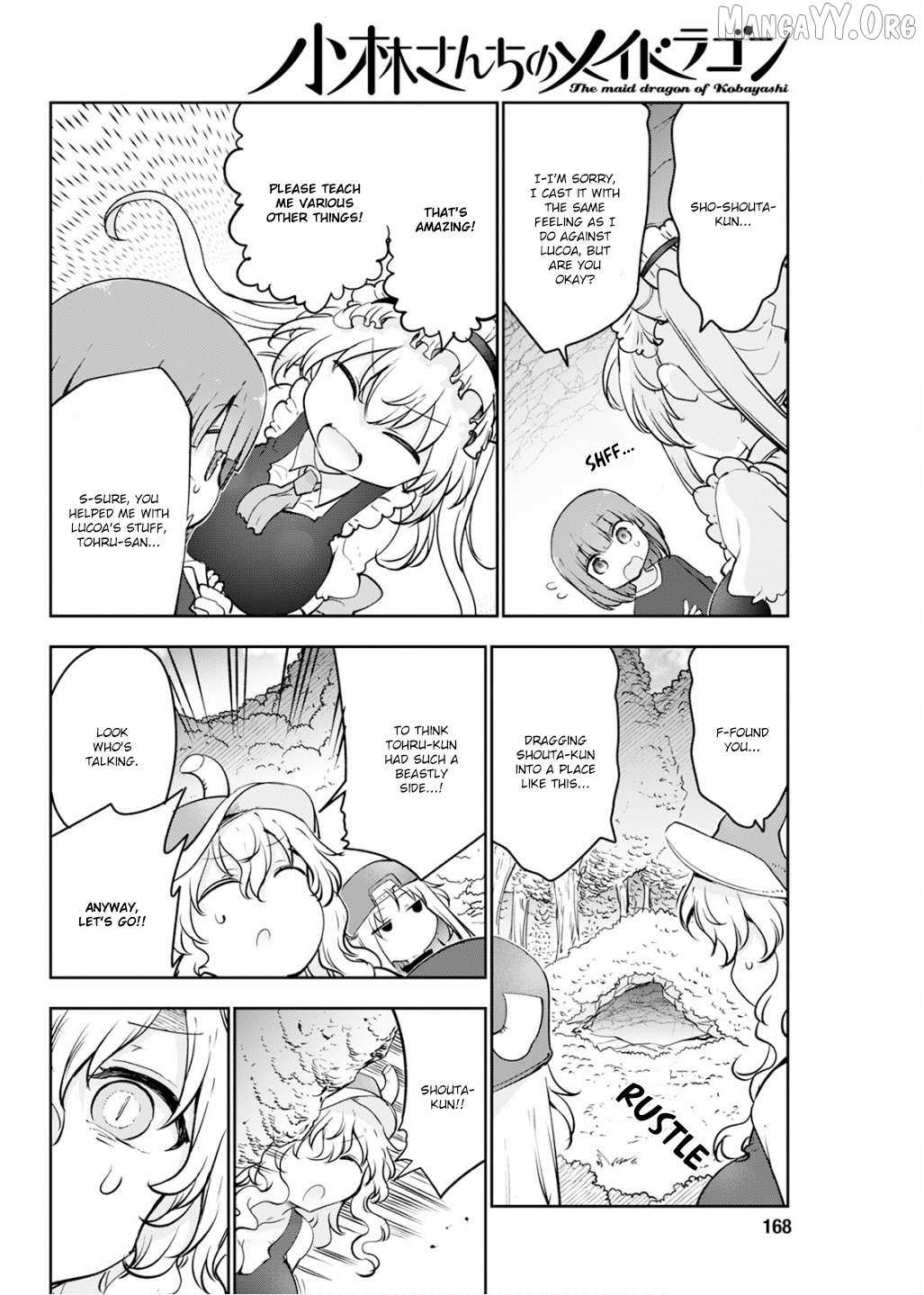 Kobayashi-San Chi No Maid Dragon Chapter 175 page 10 - 