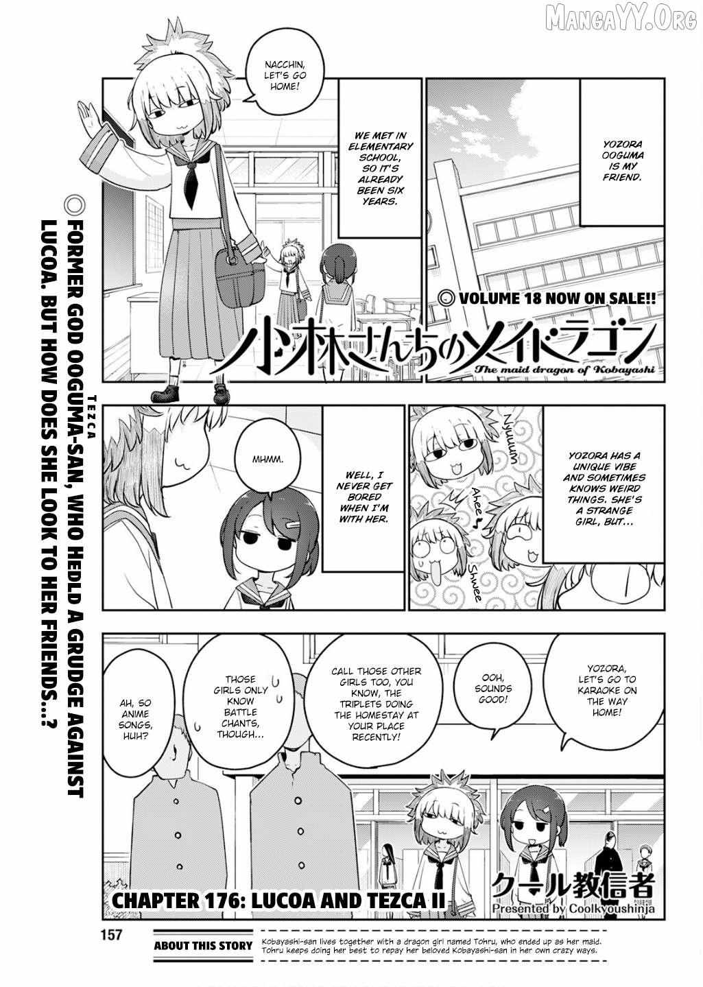 Kobayashi-San Chi No Maid Dragon Chapter 176 page 2 - 