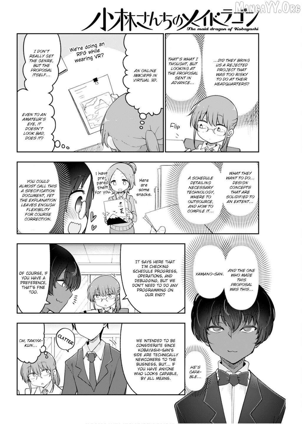 Kobayashi-San Chi No Maid Dragon Chapter 178 page 4 - 