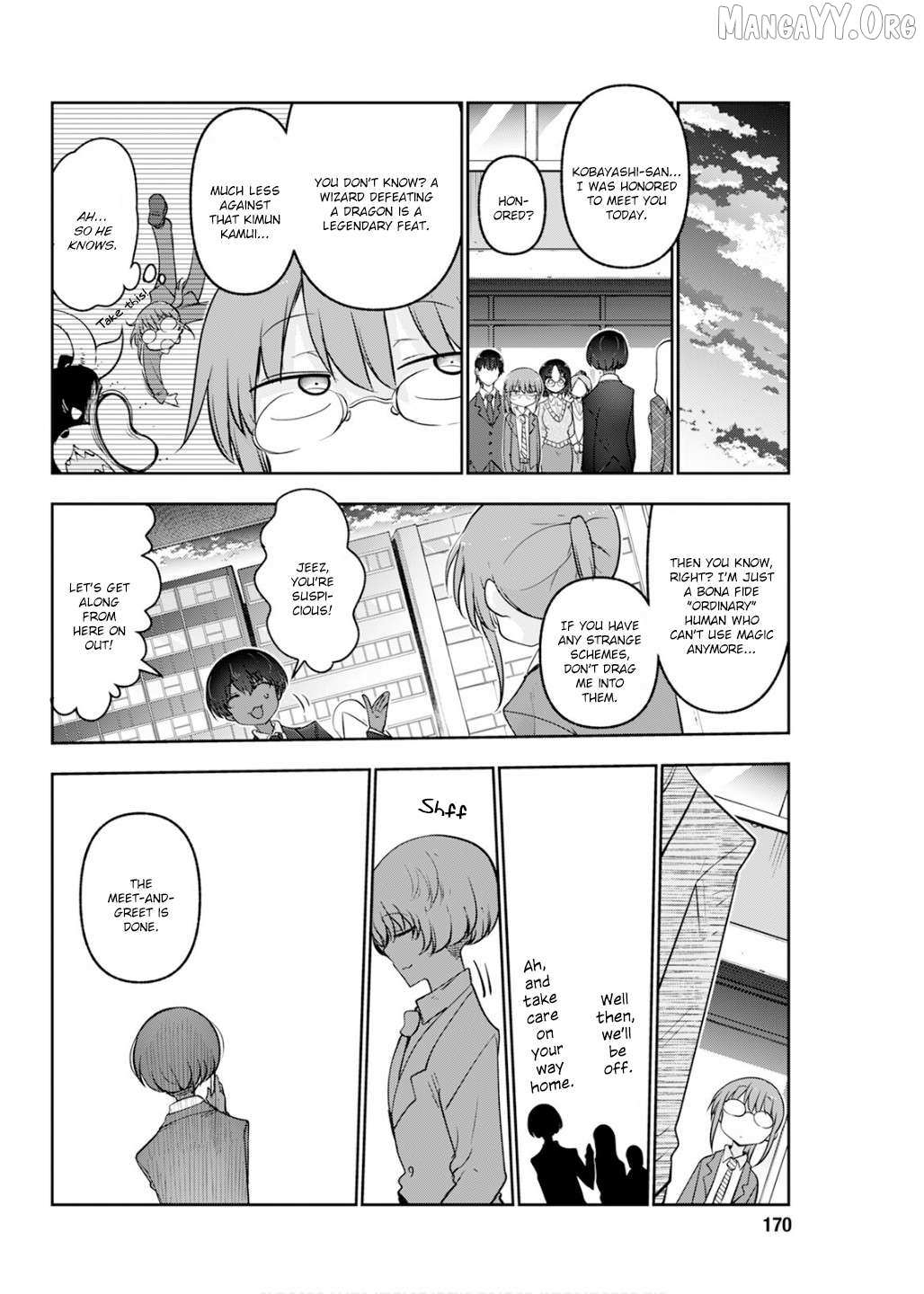 Kobayashi-San Chi No Maid Dragon Chapter 178 page 10 - 