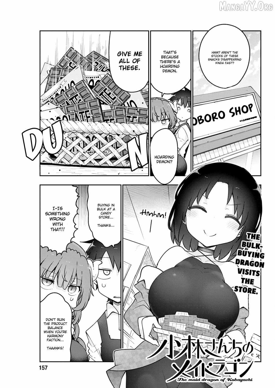 Kobayashi-San Chi No Maid Dragon Chapter 179 page 1 - 