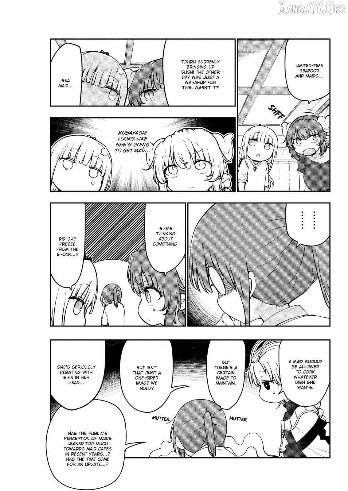 Kobayashi-San Chi No Maid Dragon Chapter 180 page 4 - 