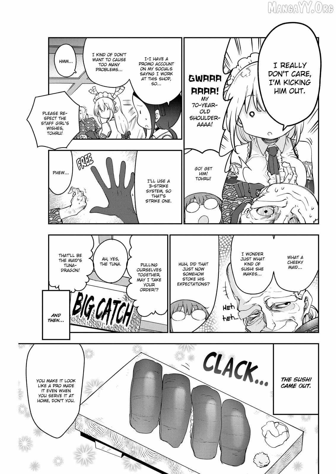Kobayashi-San Chi No Maid Dragon Chapter 180 page 8 - 