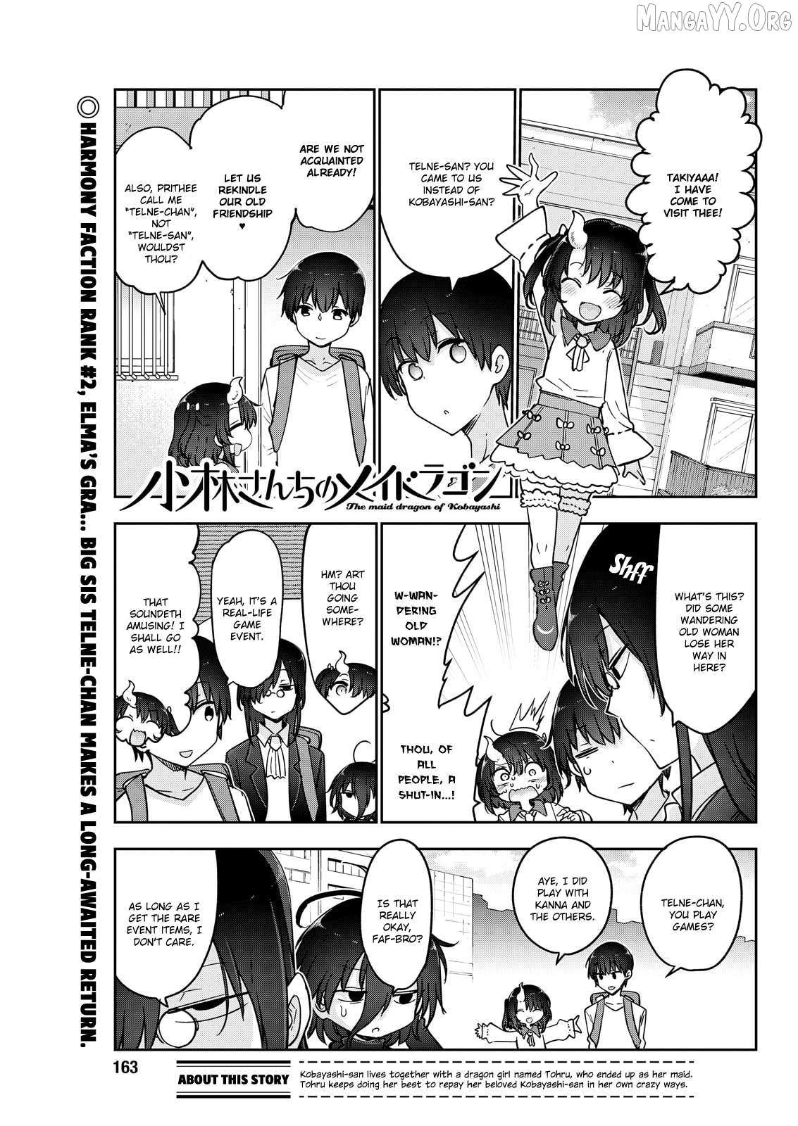 Kobayashi-San Chi No Maid Dragon Chapter 181 page 1 - 