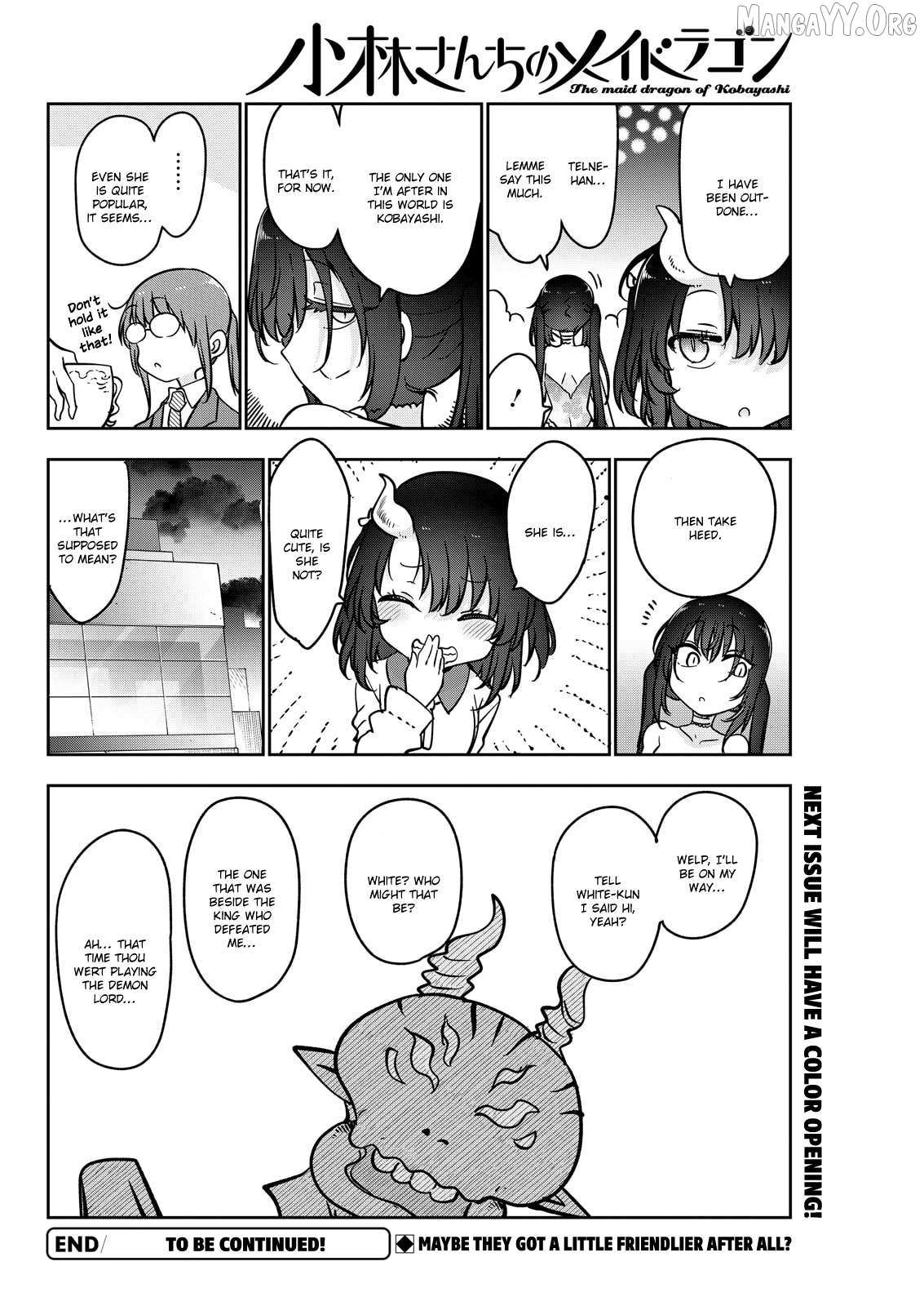 Kobayashi-San Chi No Maid Dragon Chapter 181 page 14 - 
