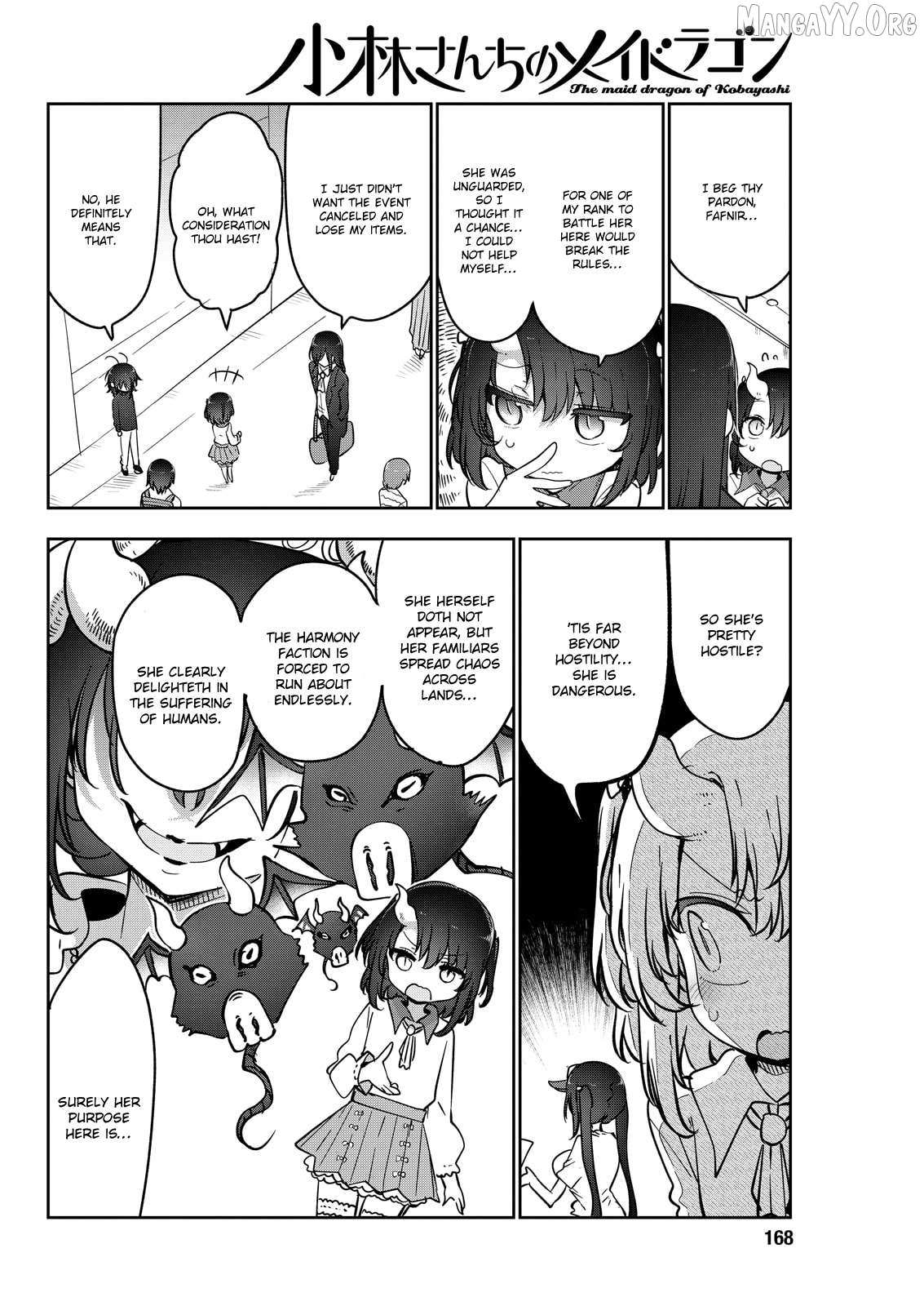 Kobayashi-San Chi No Maid Dragon Chapter 181 page 6 - 
