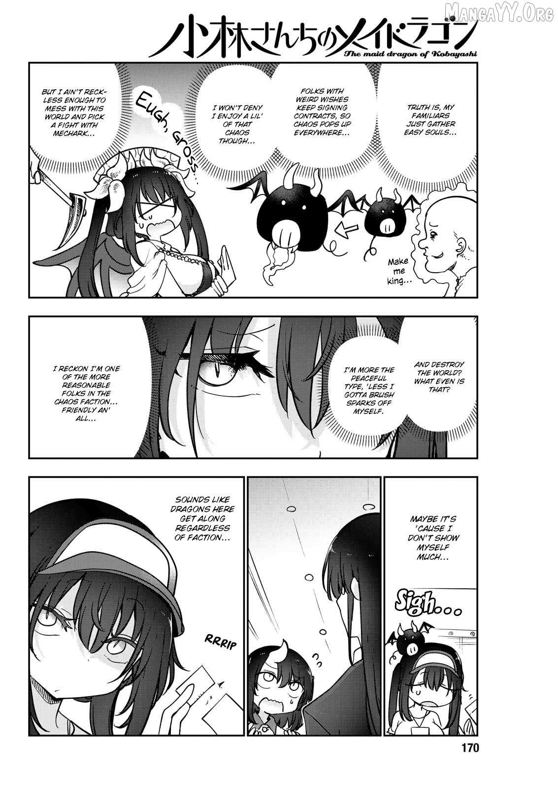 Kobayashi-San Chi No Maid Dragon Chapter 181 page 8 - 