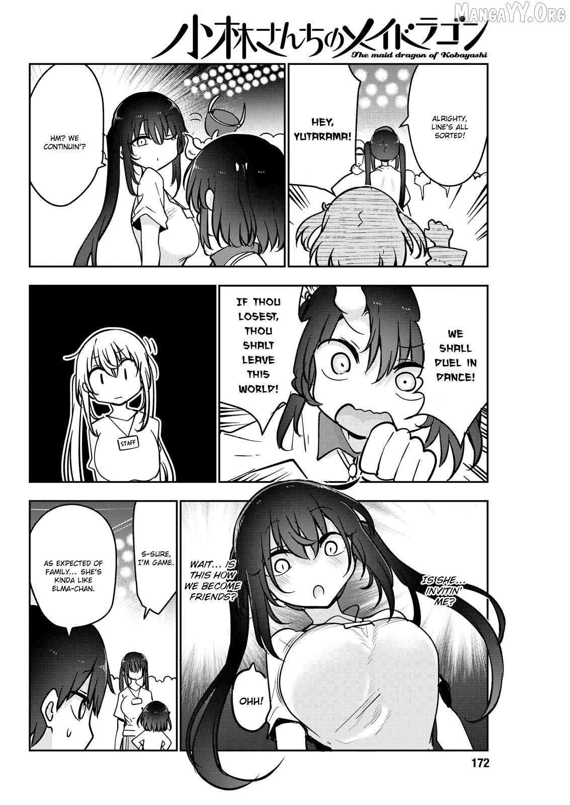 Kobayashi-San Chi No Maid Dragon Chapter 181 page 10 - 