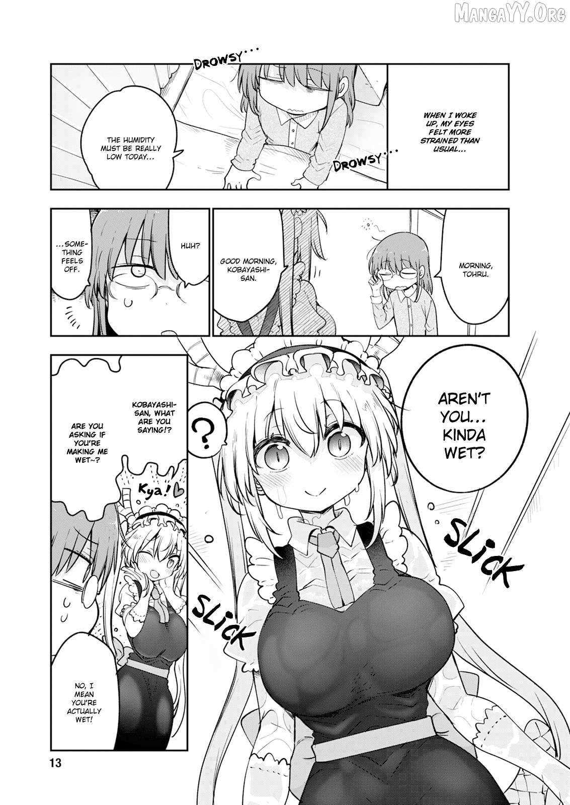Kobayashi-San Chi No Maid Dragon Chapter 182 page 2 - 