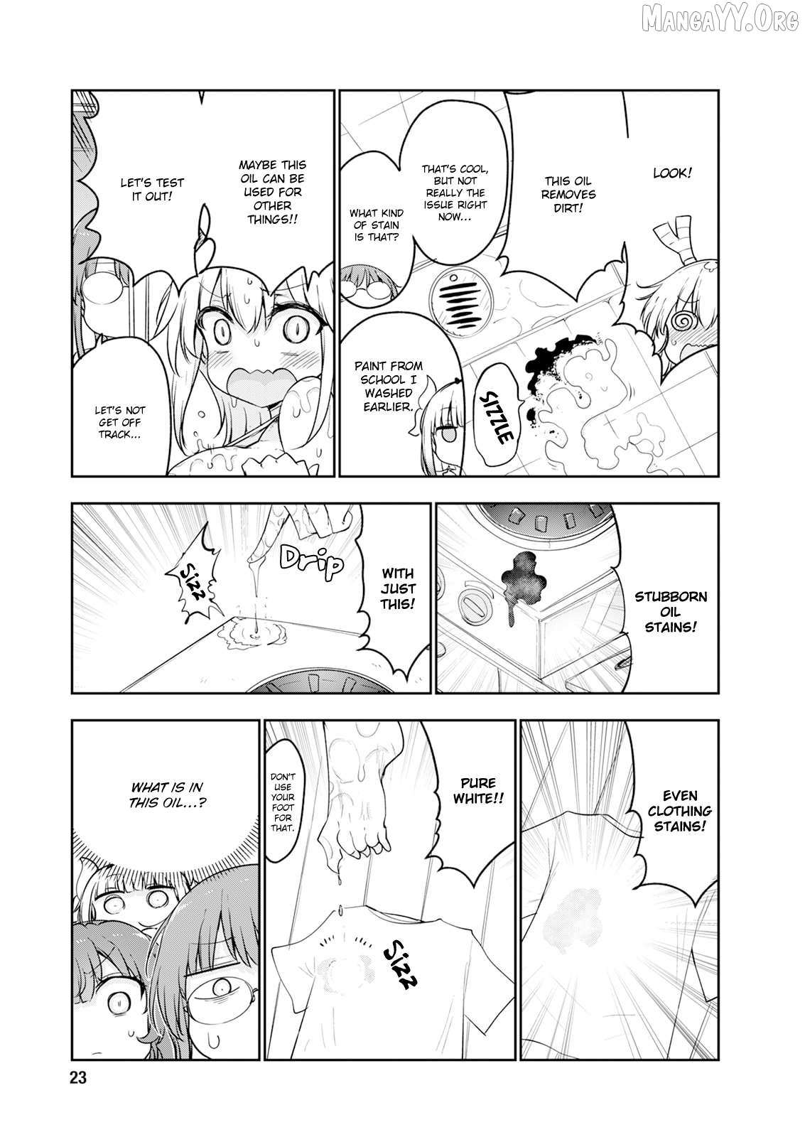 Kobayashi-San Chi No Maid Dragon Chapter 182 page 12 - 