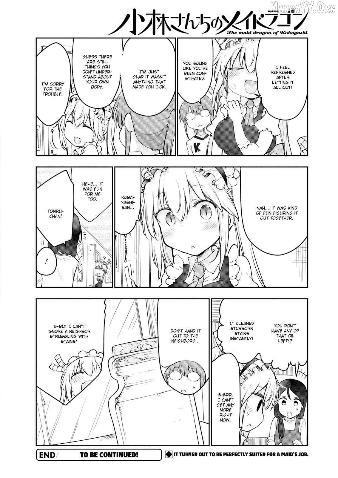 Kobayashi-San Chi No Maid Dragon Chapter 182 page 15 - 