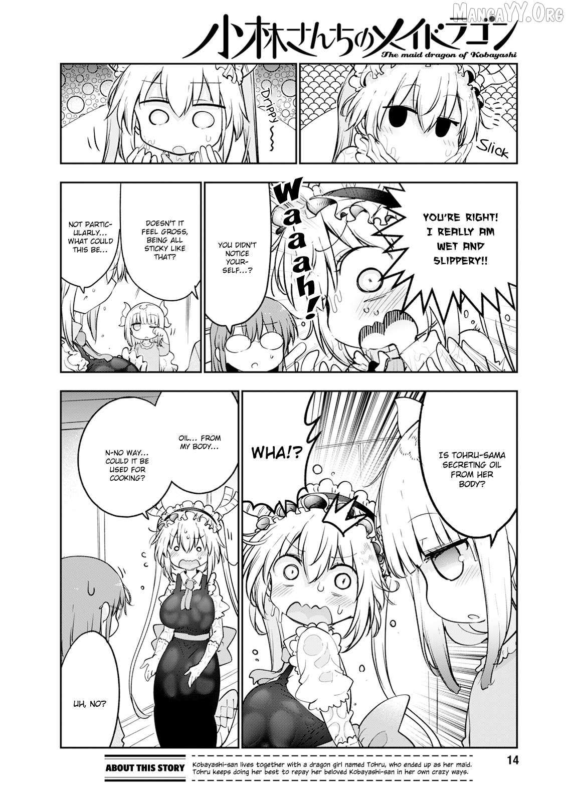 Kobayashi-San Chi No Maid Dragon Chapter 182 page 3 - 