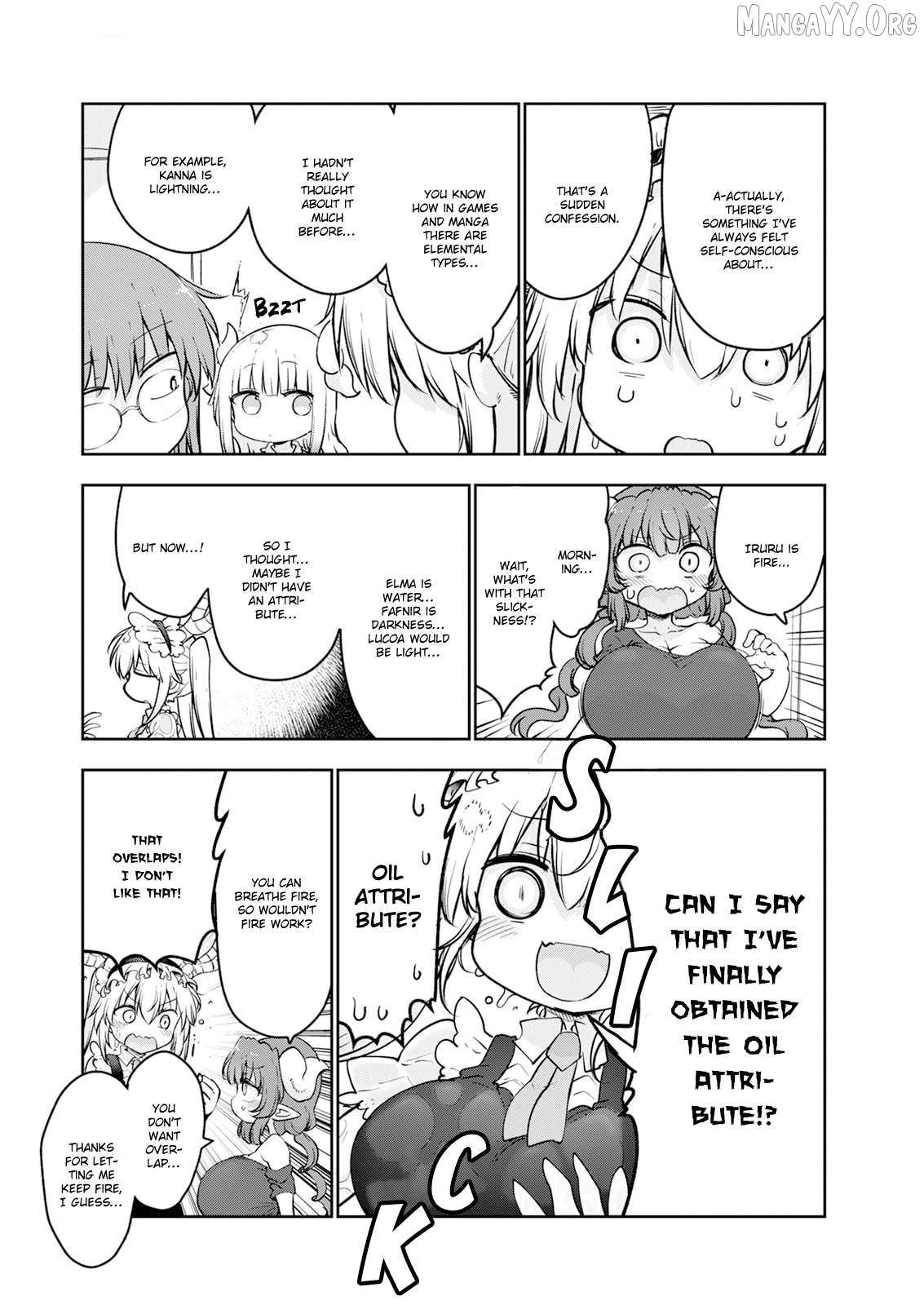 Kobayashi-San Chi No Maid Dragon Chapter 182 page 4 - 