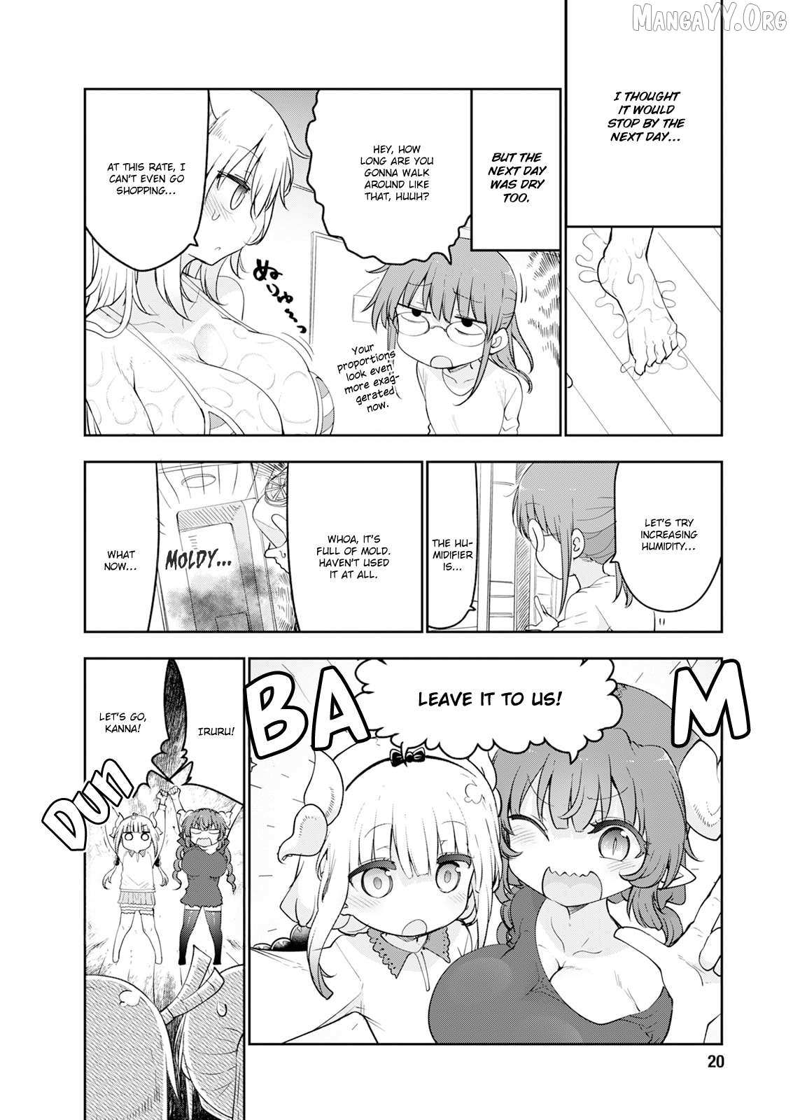 Kobayashi-San Chi No Maid Dragon Chapter 182 page 9 - 