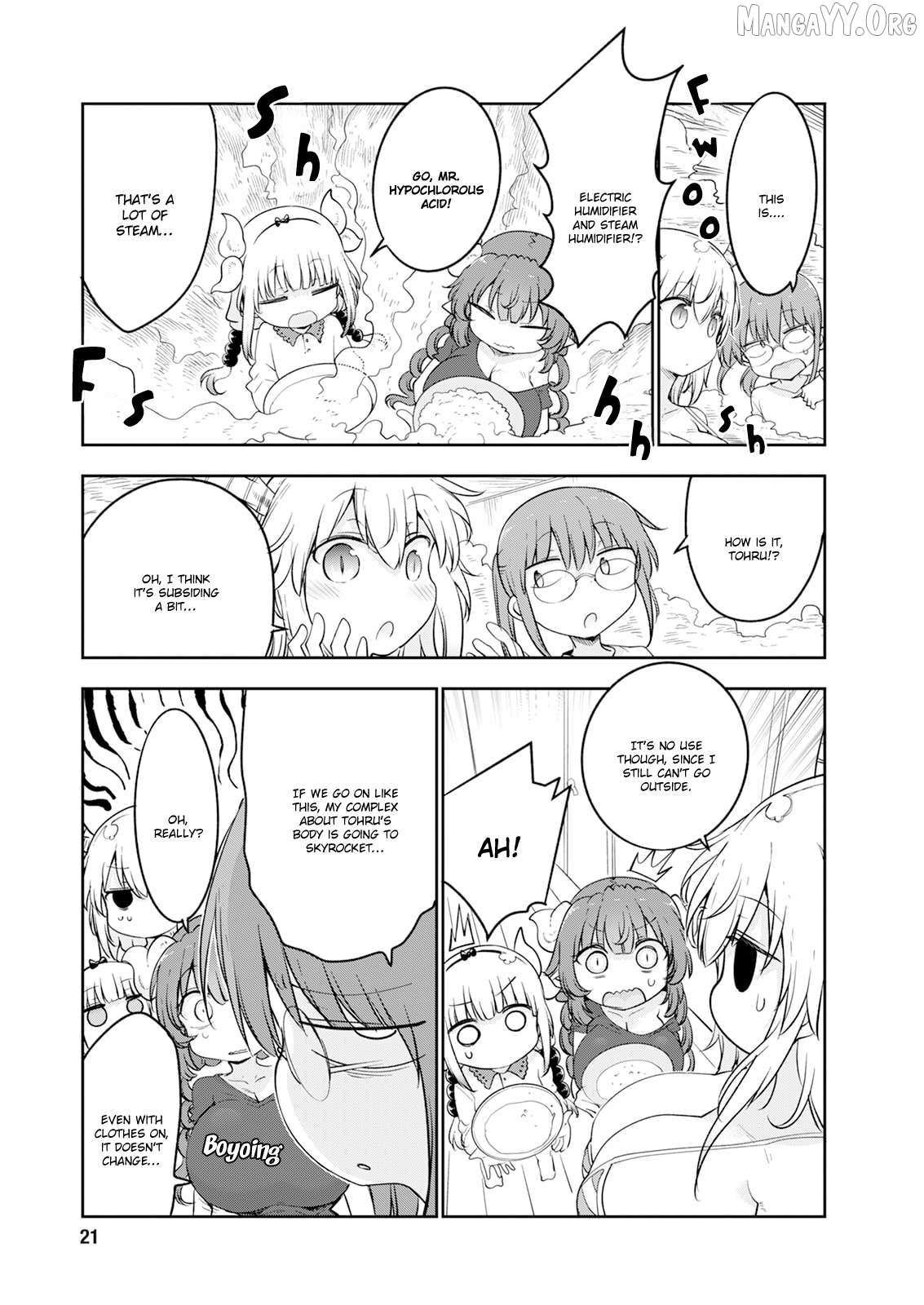 Kobayashi-San Chi No Maid Dragon Chapter 182 page 10 - 
