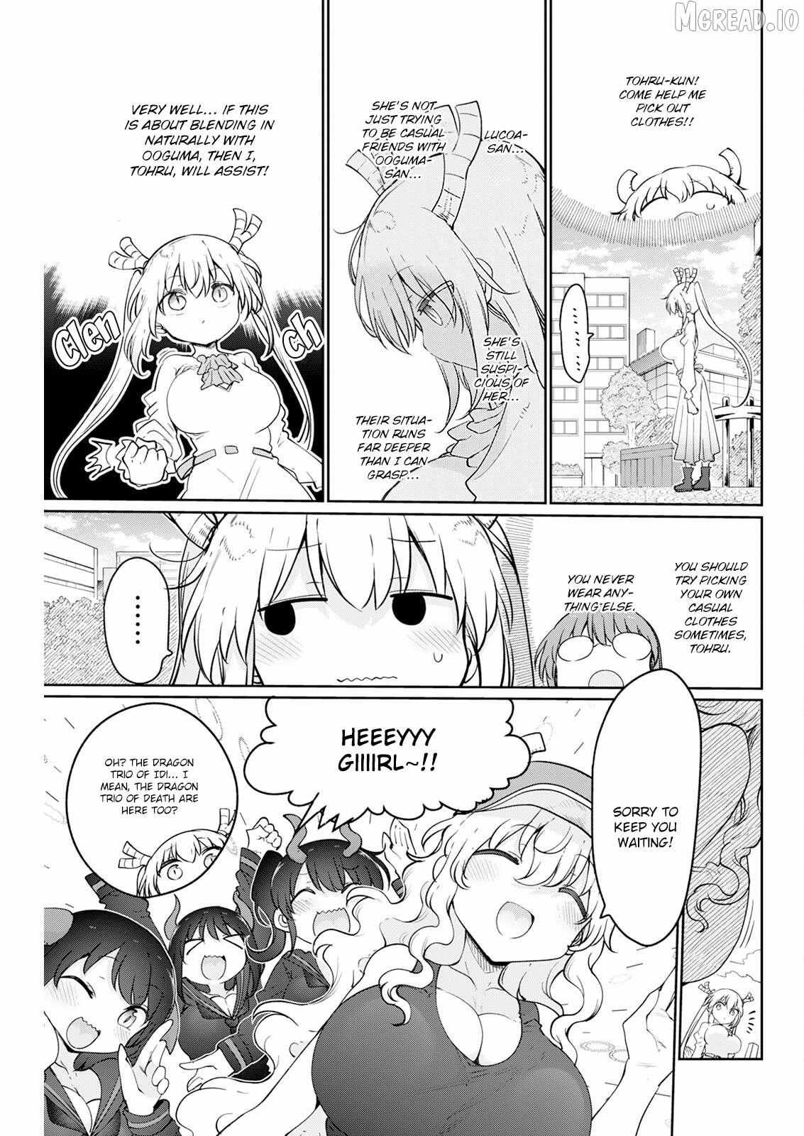 Kobayashi-San Chi No Maid Dragon Chapter 184 page 3 - 