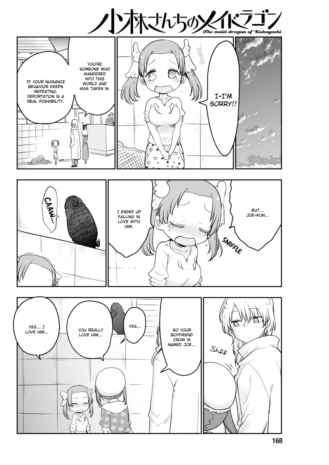 Kobayashi-San Chi No Maid Dragon Chapter 185 page 12 - 