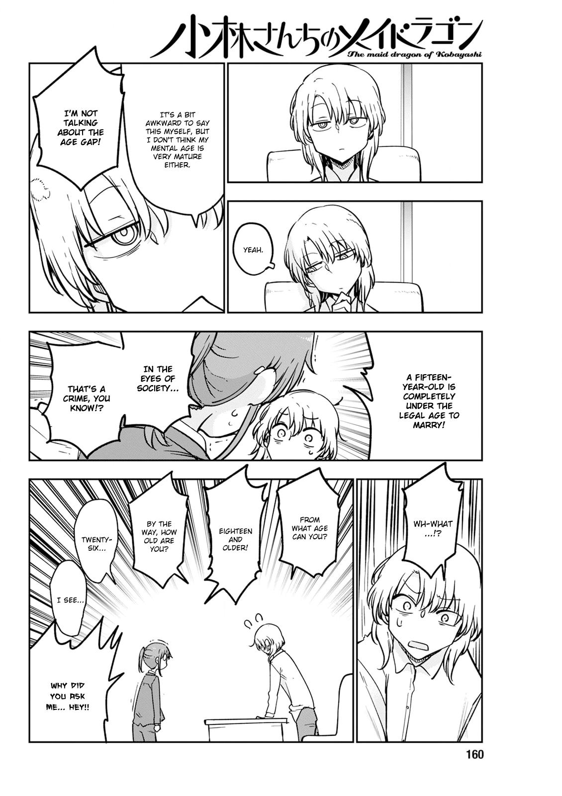 Kobayashi-San Chi No Maid Dragon Chapter 185 page 4 - 