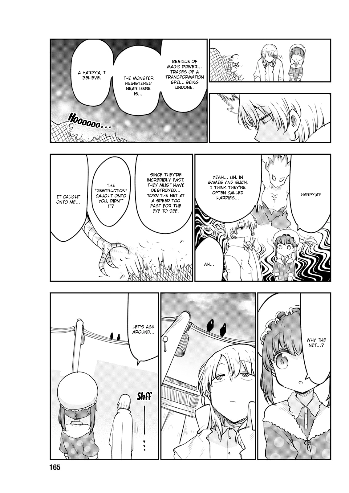 Kobayashi-San Chi No Maid Dragon Chapter 185 page 9 - 