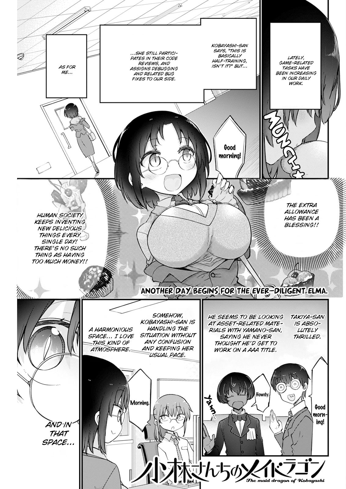 Kobayashi-San Chi No Maid Dragon Chapter 186 page 1 - 