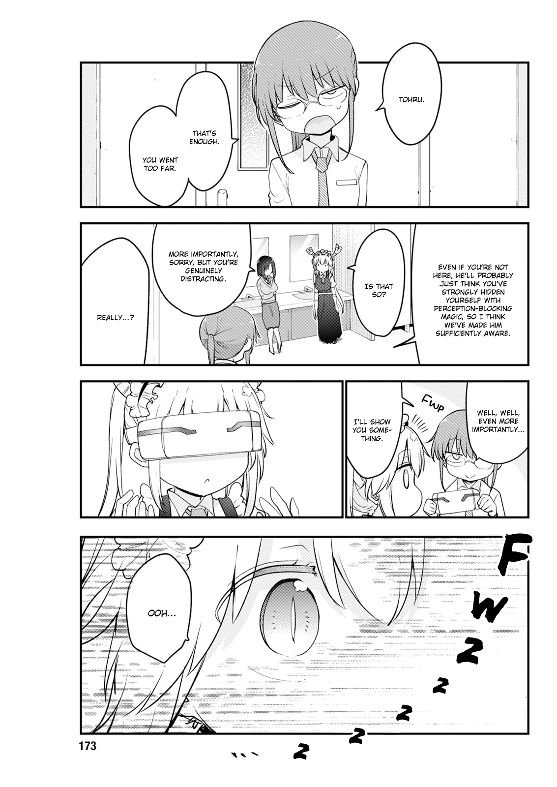 Kobayashi-San Chi No Maid Dragon Chapter 186 page 13 - 