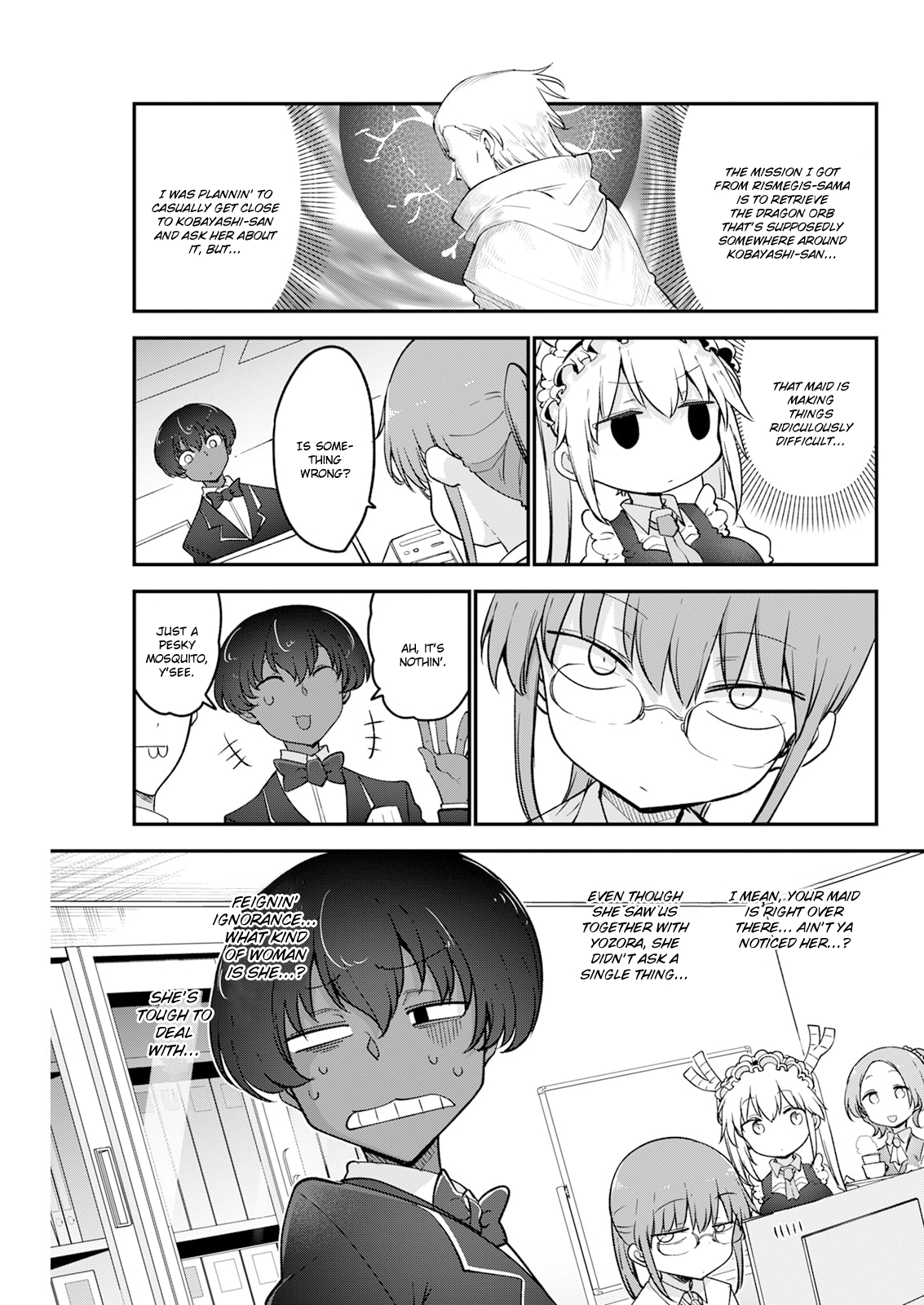 Kobayashi-San Chi No Maid Dragon Chapter 186 page 7 - 