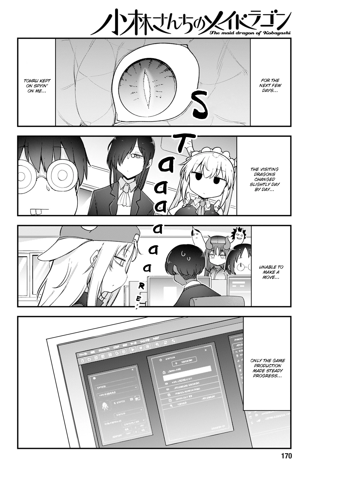 Kobayashi-San Chi No Maid Dragon Chapter 186 page 10 - 