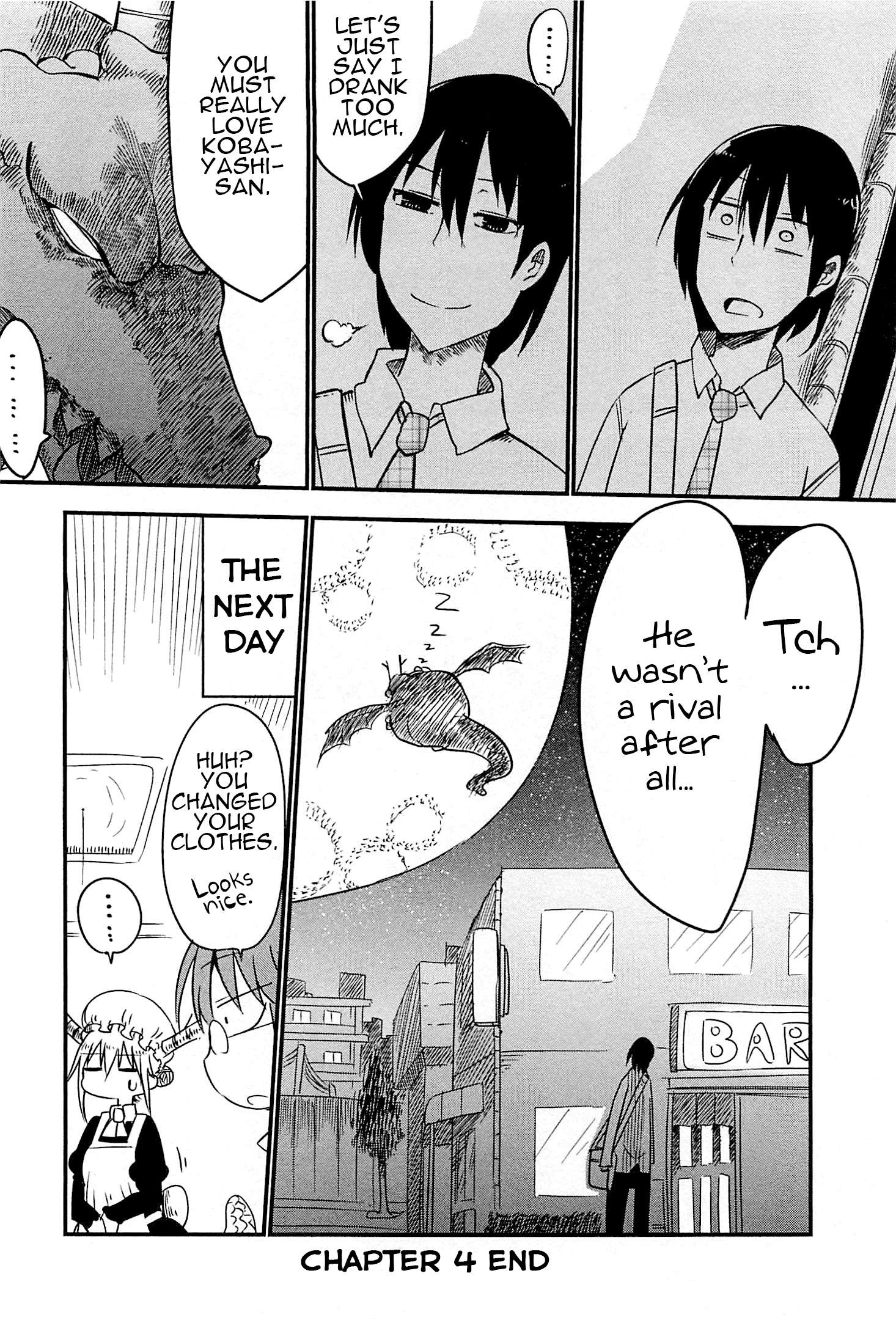 Kobayashi-San Chi No Maid Dragon Chapter 4 page 12 - 