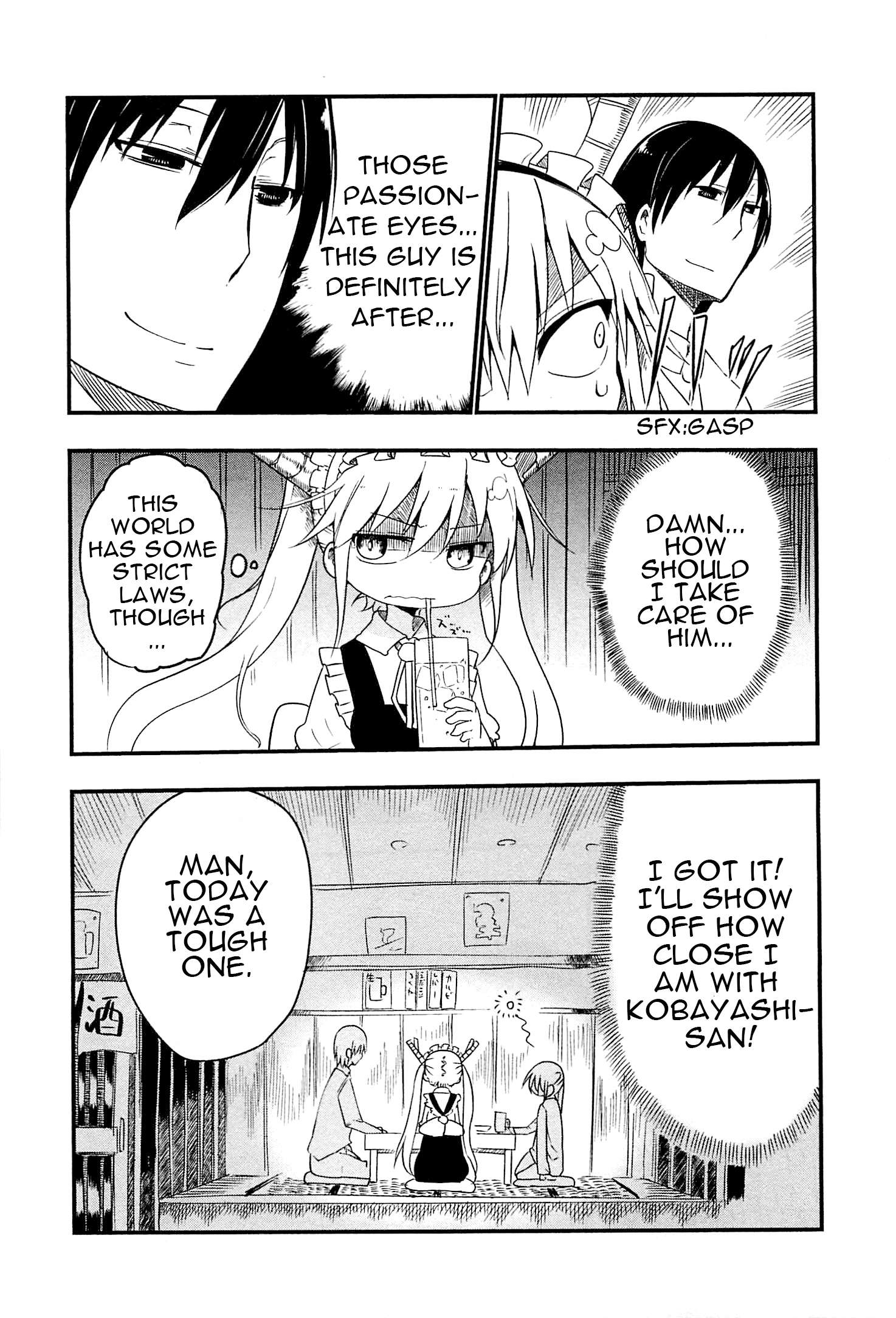 Kobayashi-San Chi No Maid Dragon Chapter 4 page 5 - 