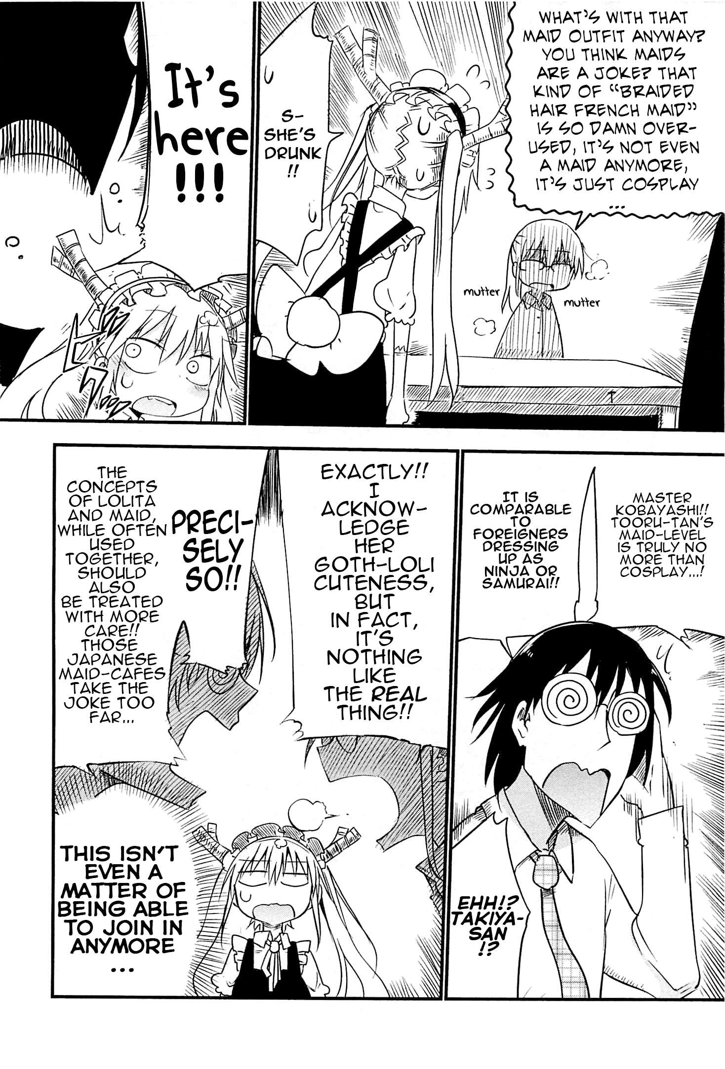 Kobayashi-San Chi No Maid Dragon Chapter 4 page 8 - 