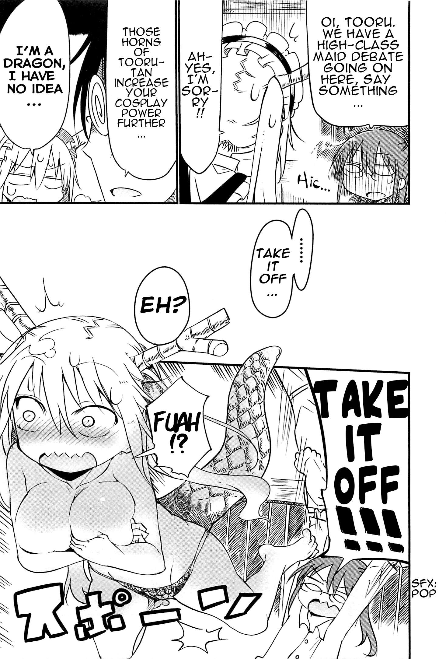 Kobayashi-San Chi No Maid Dragon Chapter 4 page 9 - 