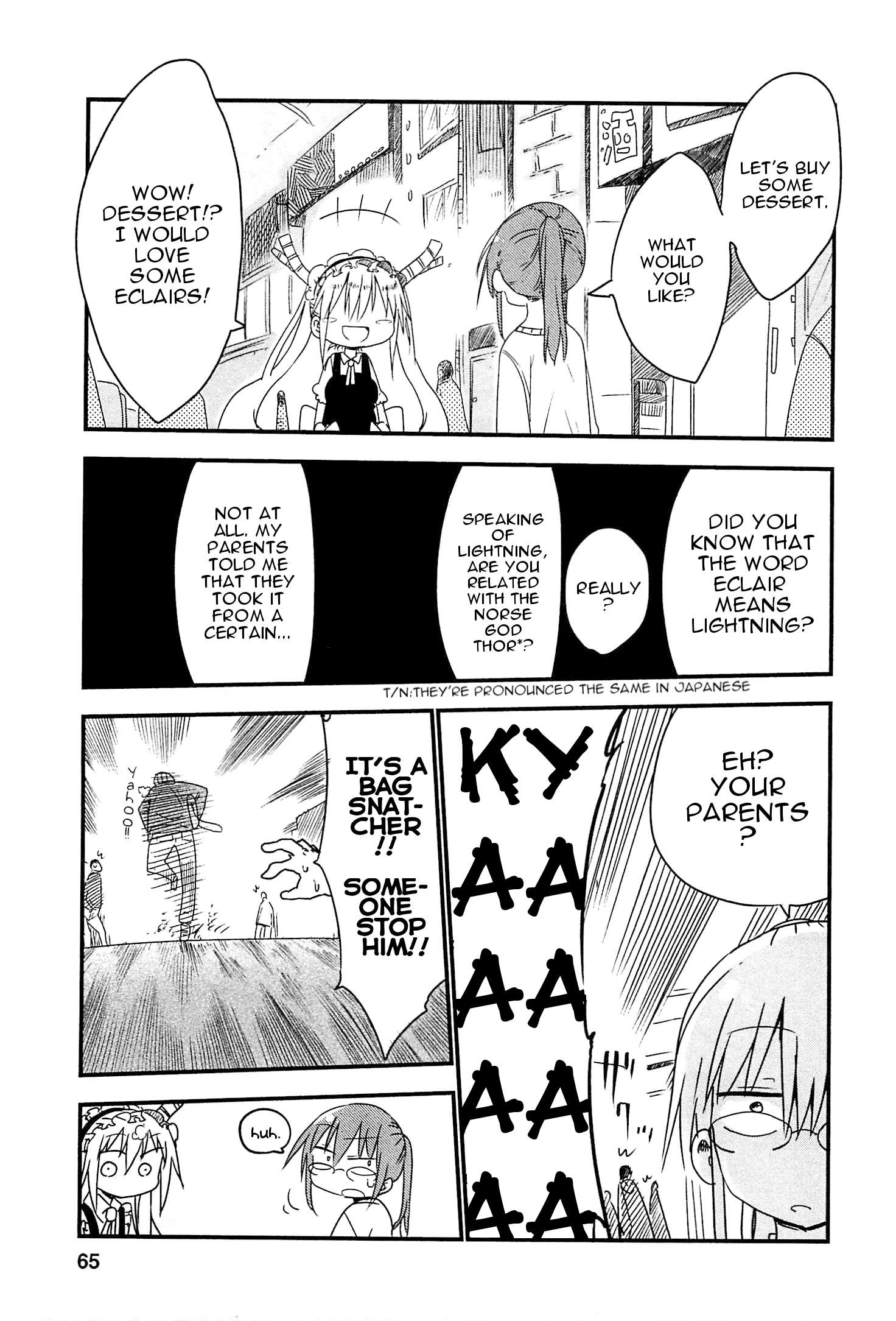 Kobayashi-San Chi No Maid Dragon Chapter 5 page 7 - 